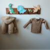 Kapstok Dinosaurus kinderkapstok hout