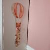 Luchtballon, haarspeldjes houder, haarclipje houder, haarspeldje organisator